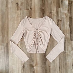 Beige long sleeve
